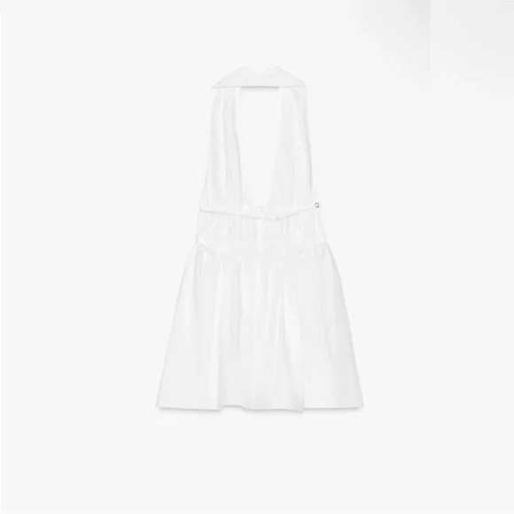 Zara Backless Halter Jumpsuit Dress